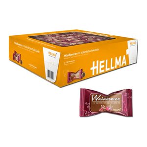 HELLMA Waldbeere in Vollmilchschokolade Schokofrüchte 380 St./581,4 g, 380 St.