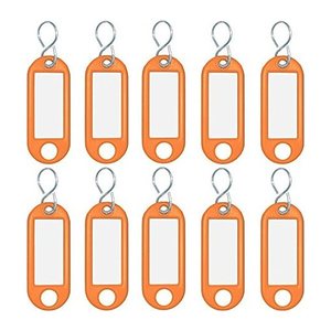 WEDO Schlüsselanhänger orange, 10 St.