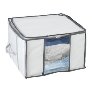 WENKO Soft Box S Vakuum-Unterbettkommode perlweiß/grau 40,0 x 25,0 x 42,0 cm, 1 St.