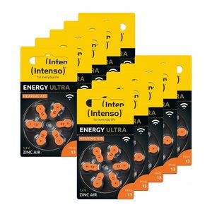 Intenso Knopfzellen PR48 / 13 Zink-Luft 1,45 V, 60 St.
