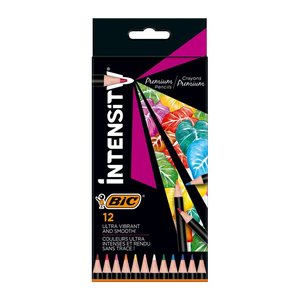 BIC INTENSITY Premium Buntstifte farbsortiert, 12 St.
