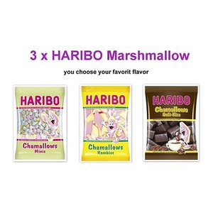 HARIBO Chamallows Soft Kiss Marshmallows 200,0 g, 1 Pack