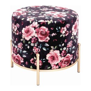 HAKU Möbel Wohnzimmer-Hocker 22947 Rosen, 1 St.