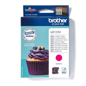 brother LC-123M magenta Druckerpatrone