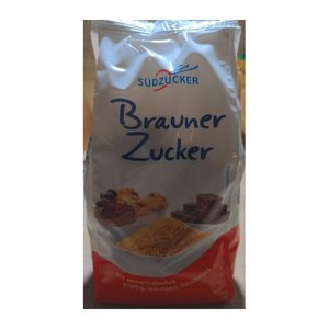 SÜDZUCKER  Brauner Zucker, 500,0 g