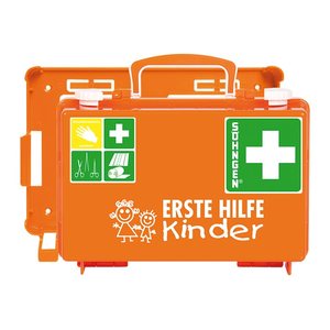 SÖHNGEN Erste-Hilfe-Koffer Quick-CD Kinder orange