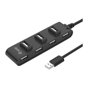 Equip 7-Port USB-A2.0-Hub->7xUSB-A 2.0 480Mbps