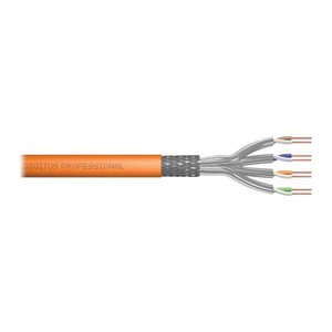 DIGITUS Ethernet Netzwerkkabel DK-1743-VH-D-1 100,0 m orange 1.200 MHz, 1 St.