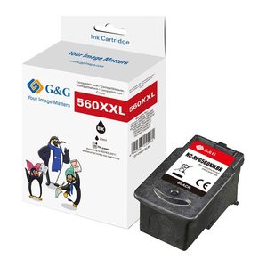 G&G XXL-Druckrpatrone kompatibel mit Canon PG-560XL