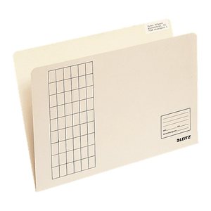 LEITZ Einstellmappen 2433 DIN A4 chamois, 100 St.