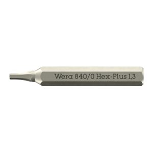 Wera 840 Micro Bits Hex-Plus 1,3 x 30mm