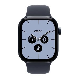 Apple Watch 12 42 mm Keramik blau (GPS + Cellular) Sportarmband S/M  blau