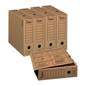 bene Archivboxen braun 8,0 x 29,0 x 33,0 cm, 20 St.