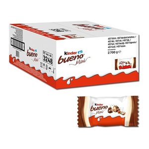kinder bueno Mini Schokoriegel 457 St./2,7 kg, 1 St.