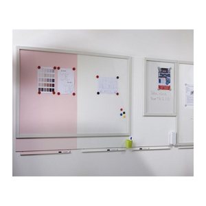 rocada Whiteboard Skin 75,0 x 55,0 cm weiß lackierter Stahl