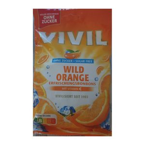 VIVIL® Wild Orange ohne Zucker Bonbons 33 St./ 120,0 g, 1 Pack