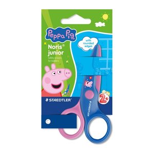 STAEDTLER Kinderschere Noris junior Peppa Pig Edition rosa, blau 10,0 cm