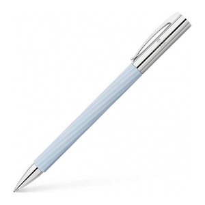 FABER-CASTELL Kugelschreiber Ambition italic ice blue, Schreibfarbe: schwarz, 1 St.