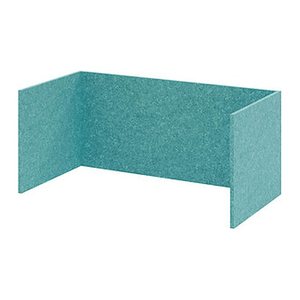 HAMMERBACHER FlexWall Akustikrückwand türkis 74,8 x 37,3 x 32,8 cm