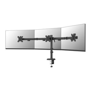 Neomounts Arm für Monitor-Halterung DS60-600BL3 schwarz für 3 Bildschirme, Tischbohrung