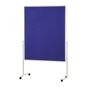 magnetoplan Moderationswand 120,0 x 150,0 cm marineblau