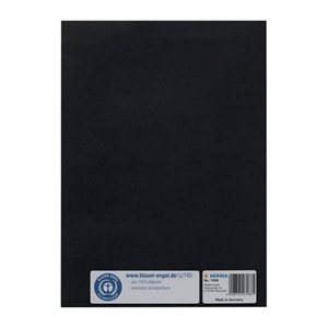 HERMA Heftumschlag glatt schwarz Papier DIN A5, 1 St.
