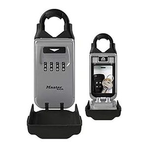 Master Lock® 5420EURD Schlüsseltresor silber, Zahlenschloss, 7,2 x 5,2 x 17,5 cm, 1 St.