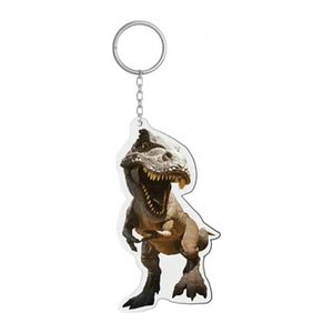 ROTH Reflektor-Anhänger Tyrannosaurus braun