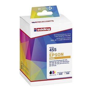 edding EDD-445 schwarz Druckerpatrone kompatibel zu brother LC-123BK