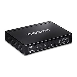 TRENDnet Switch 6-Port Gbit PoE+ 65W 1xSFP Metall