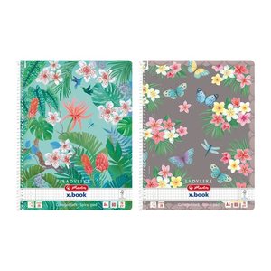Herlitz Spiralblock A4 80 Bl. l/R Ladylike