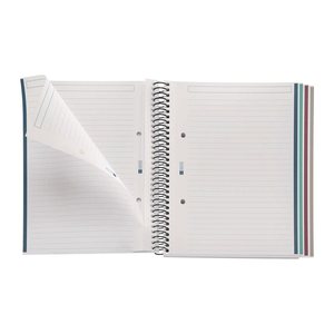 MIQUELRIUS Collegeblock Eco Desgin 1 liniert DIN A5 Innenrand, 1 St.