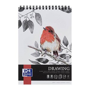 OXFORD Zeichenblock Drawing DIN A4 160 g/qm, 50 Blatt, 1 St.