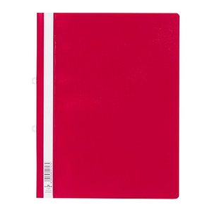 DURABLE Schnellhefter Kunststoff rot DIN A4 überbreit, 25 St.