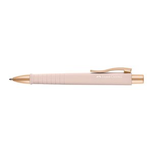 FABER-CASTELL Kugelschreiber POLY BALL Urban pale rose, Schreibfarbe: blau, 1 St.