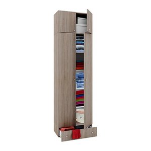 VCM my office Aktenschrank Vandol, 912250 sonoma-eiche 4 Fachböden 70,0 x 40,0 x 238,0 cm