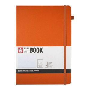 Sakura Notizbuch DIN A4 liniert, bernstein Hardcover 160 Seiten, 1 St.