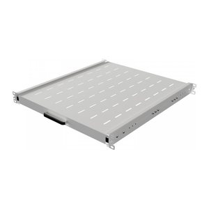 LANBERG 19" Fachboden 1U 445x500mm, max. 35kg, ausziehbar gr