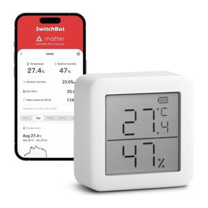 SwitchBot Smart Thermometer Thermo-Hygrometer
