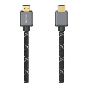 hama Ultra High Speed HDMI Kabel 1,0 m schwarz, grau, 1 St.