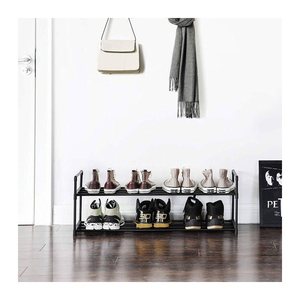 SONGMICS Schuhregal schwarz 92,0 x 30,0 x 33,0 cm, 1 St.