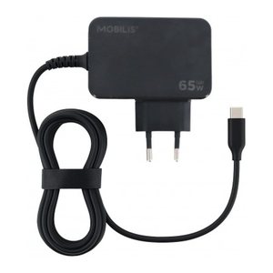 Mobilis Energia Charger 65W USB-C Laptop Charger 1,8m Cable