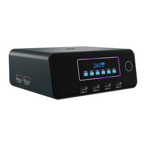 ICY BOX GaN Ladegerät 240W mit Display IB-PS2401
