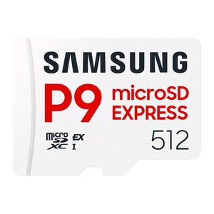 SD MicroSD Card 512GB Samsung SDXC P9 Express (Class10) retail