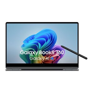 SAMSUNG Galaxy Book5 360 Convertible Laptop 39,6 cm (15,6 Zoll), 32 GB RAM, 512 GB SSD, Intel® Core Ultra 7 258V