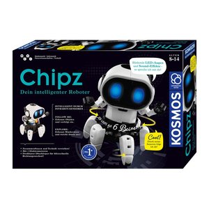 KOSMOS Experimentierkasten Chipz Dein intelligenter Roboter weiß
