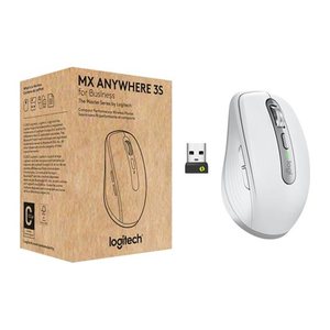 Logitech Wireless Mouse MX Anywhere 3S f. Business pale grey