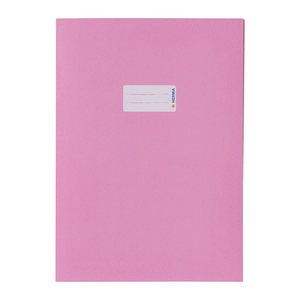 HERMA Heftumschlag glatt rosa Papier DIN A4, 1 St.