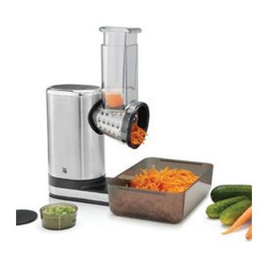WMF KÜCHENminis Salat-to-go elektrische Reibe silber/schwarz 150 W