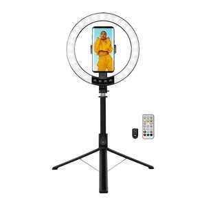 Logilink Smartphone-Ringlicht m.Selfie-Stick-Stativ,DM 20cm
